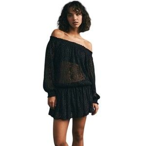 Free People Carina Meadow Lace Mini Dress With Lace Bandeau Bra
